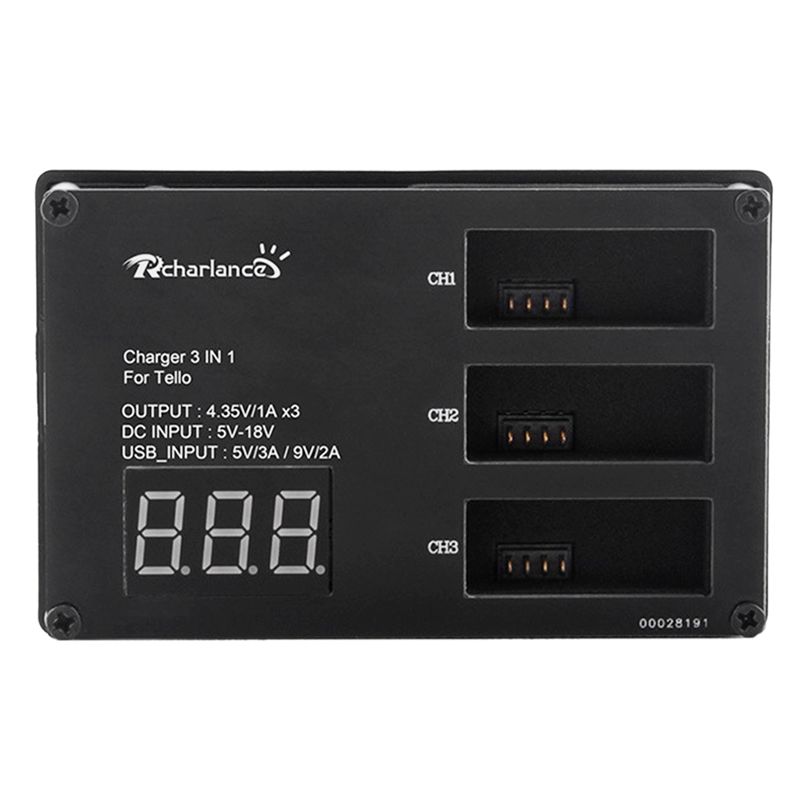Drone Charging Hub - Smart-For DJI Tello Drone Snellaadstation Vliegbatterijen