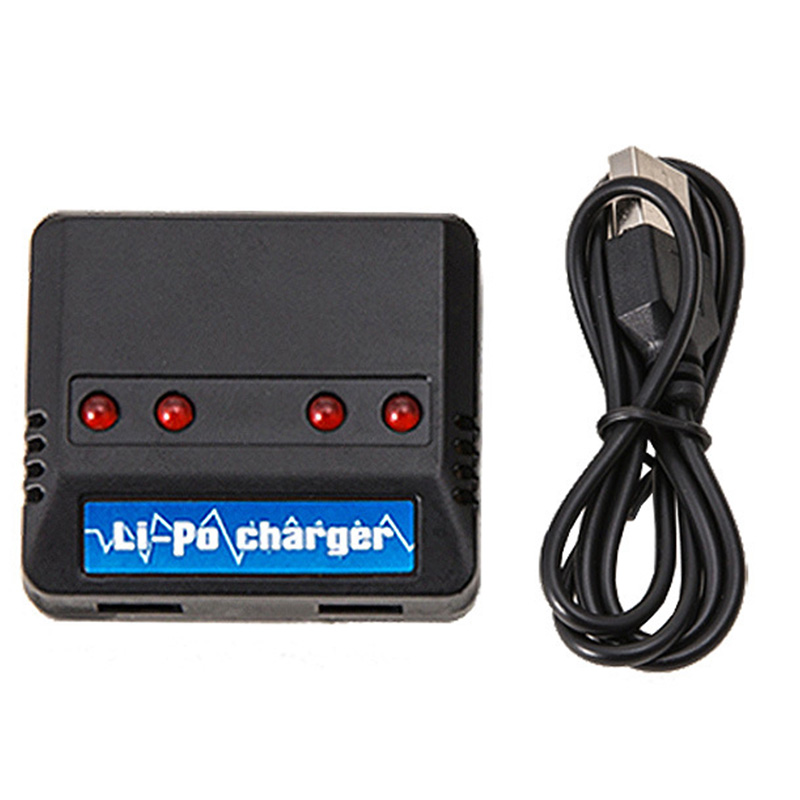 Drone Charging Hub - KY601S Drone 3.7V Lipo-batterij 4 in