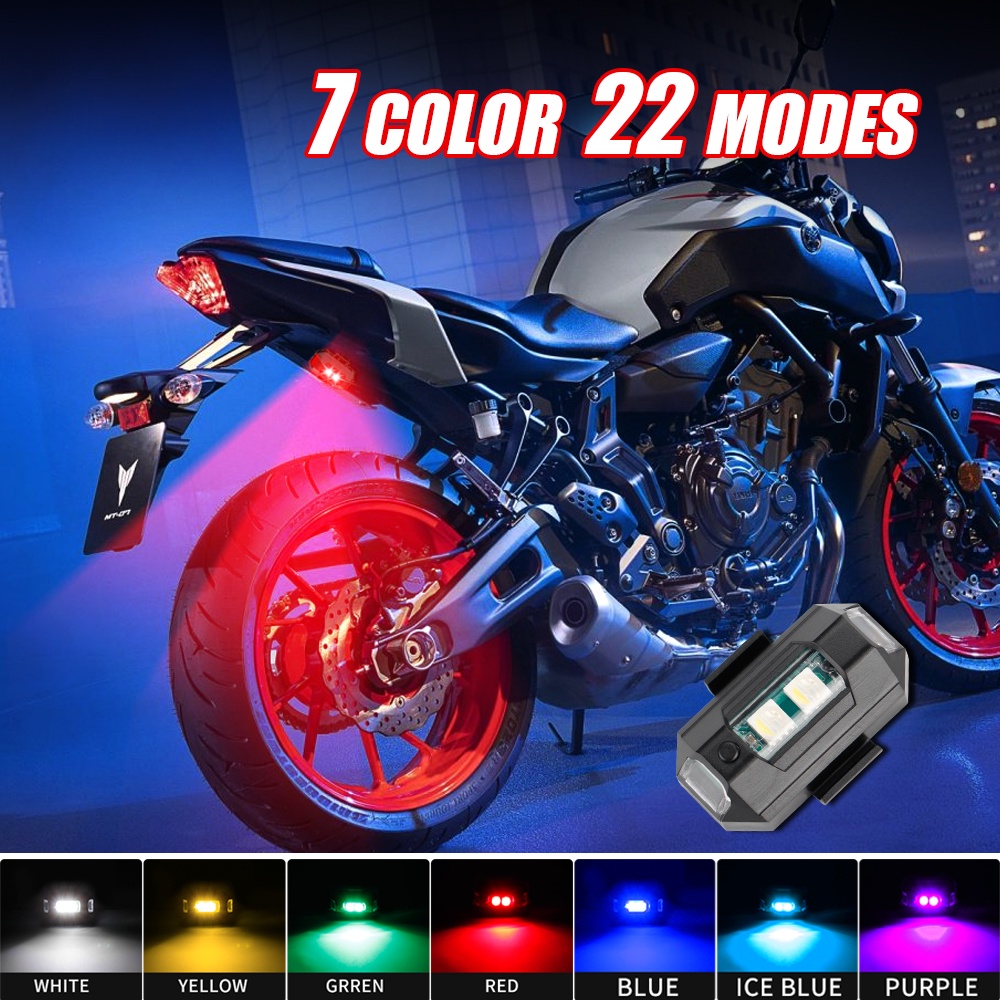 Drone Strobe Light - 1 PC 7 Kleur Mini USB