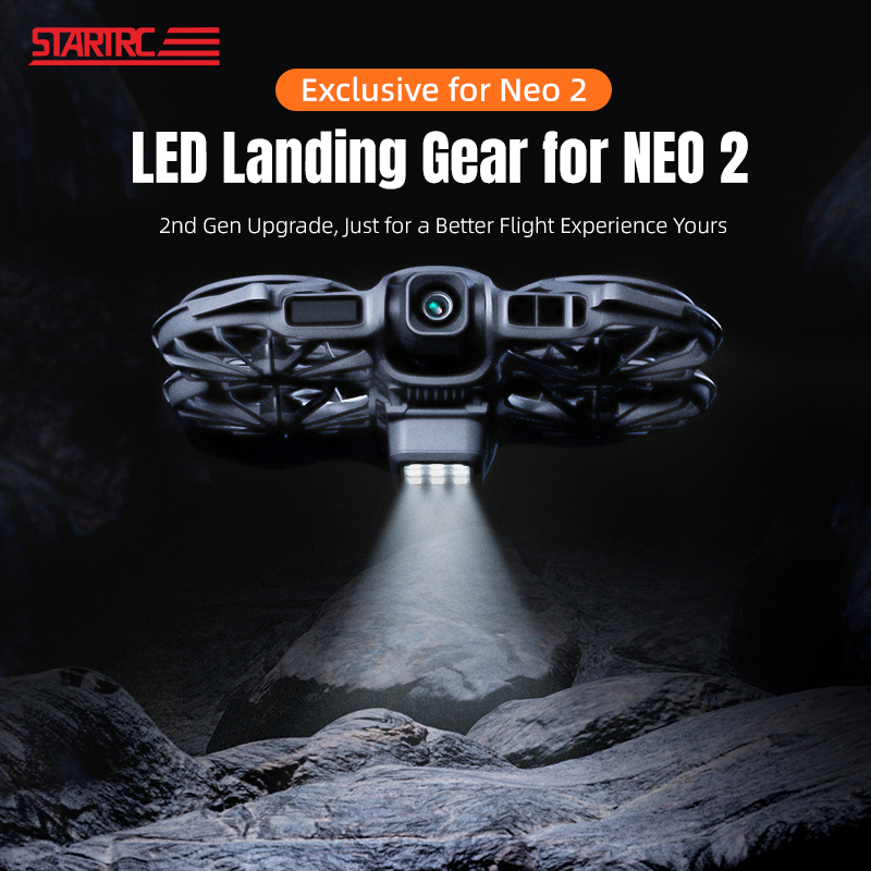 Drone Strobe Light - STARTRC LED-landingsgestel voor DJI NEO 2
