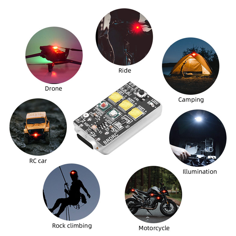 Mini Drone Stroboscooplicht vo - Drone Strobe Light recensie en prijs
