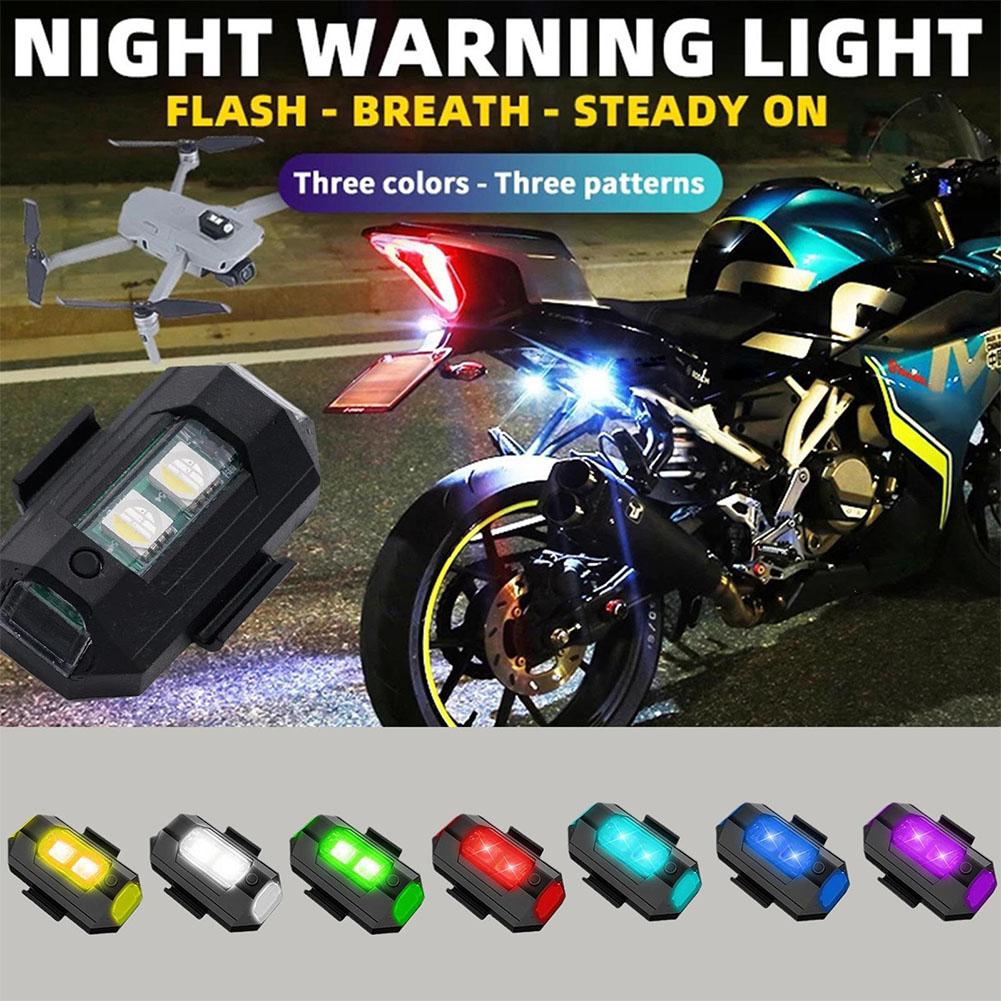 2 STKS Mini LED Strobe Lights  - Drone Strobe Light recensie en prijs