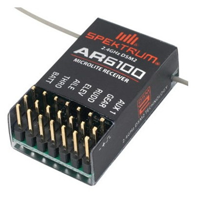 AR6100 DSM2 6CH 2.4GHz Ontvang - Drone Battery Adapter recensie en prijs