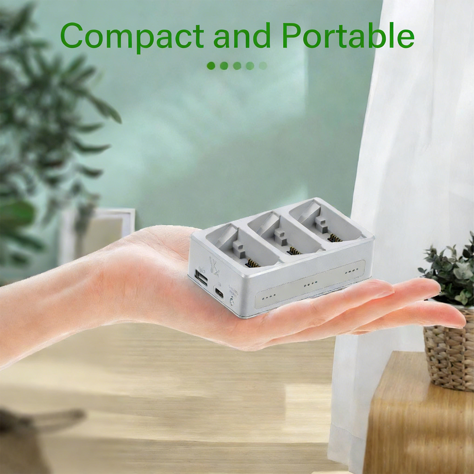 Nieuwe 3-poorts batterijladerh - Drone Charging Hub recensie en prijs
