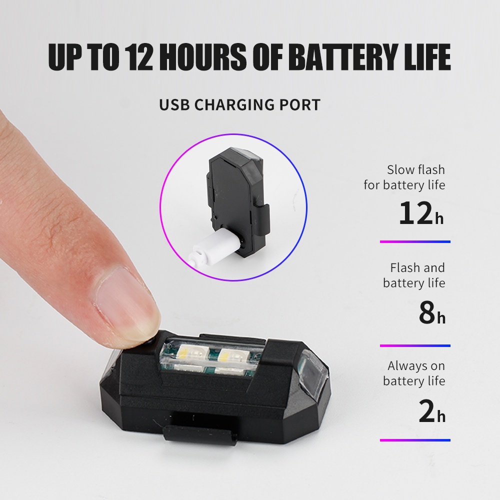 1 PC 7 Kleur Mini USB Opladen  - Drone Strobe Light recensie en prijs