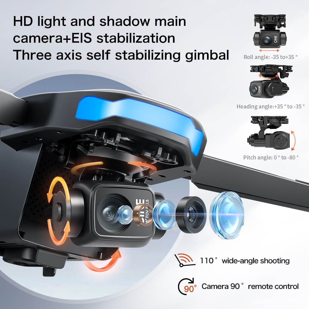 Nieuwe S-X1 MAX Drone GPS 8K P - Drone Battery Adapter recensie en prijs