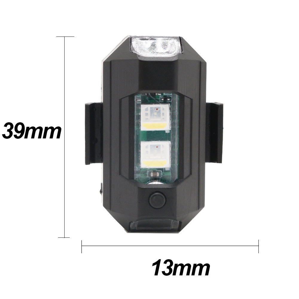 Motorfiets LED RGB-waarschuwin - Drone Strobe Light recensie en prijs